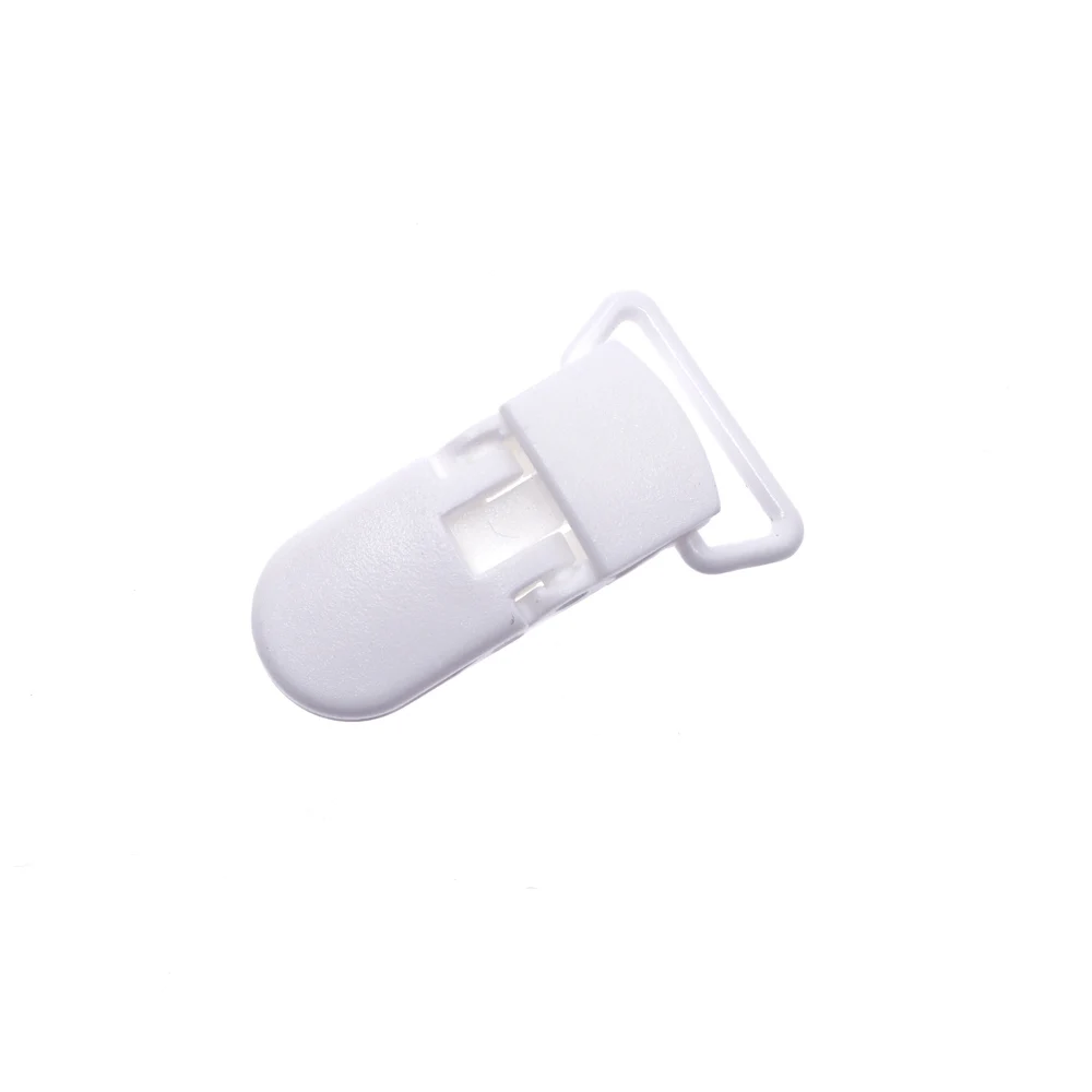 50 Stuks 20 Mm 20 Kleuren Kleurrijke Plastic Fopspeen Clips Voor Jewelr Maken Sieraden Accessoires Diy Fopspeenketting Jarretel Peuter