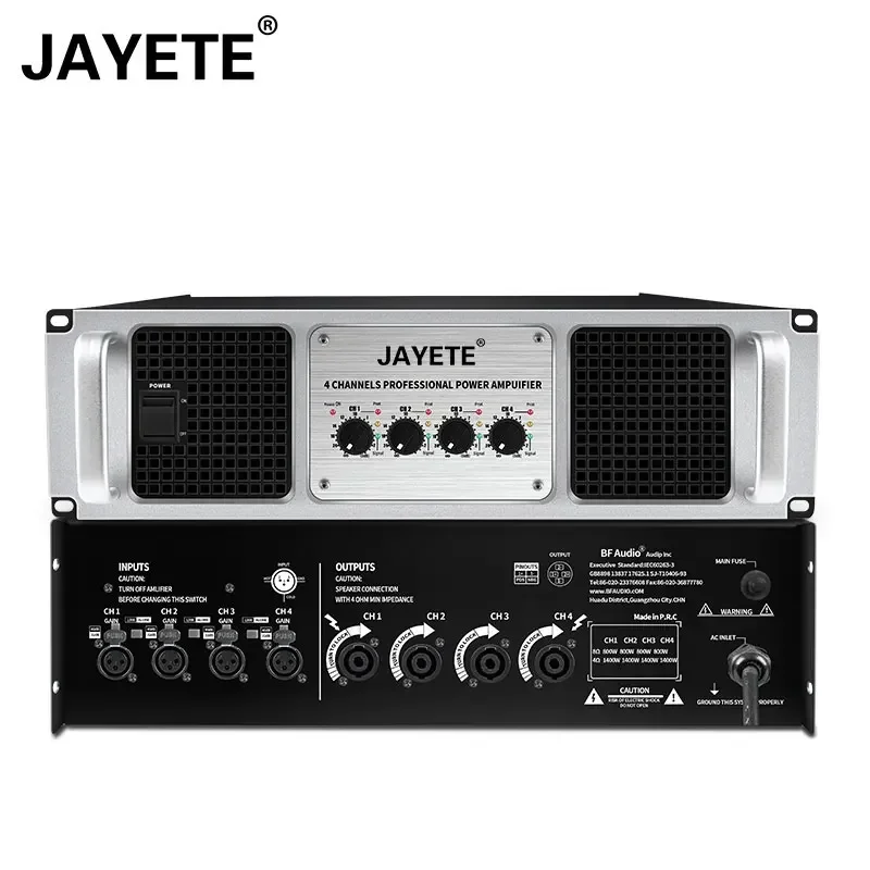 JAYETE pro subwoofer professional high power class d audio power amplifier module speaker 2500w power amplifier board