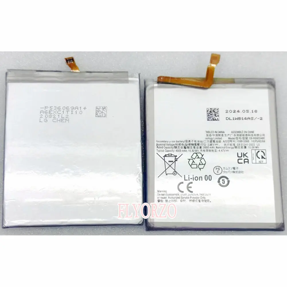

New High Quality EB-BS922ABE EB-BS922ABY Battery for Samsung S24 Mobile Phone