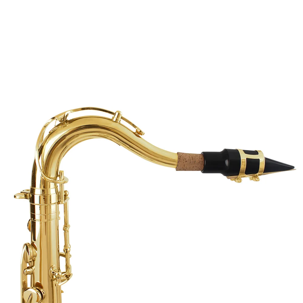 SLADE Tenor Saxophone Sax Shell Key Carve Pattern Woodwind Instrument Bb Brass Gold Lacquer Sax with Case Other Aeccessaries