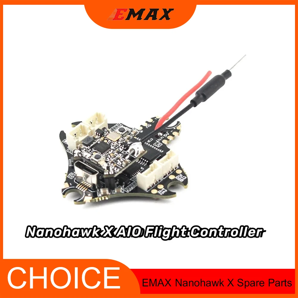 

EMAX Nanohawk X Spare Parts – AIO Board Flight Controller with 25/100/200mW VTX | for FPV Racing Drones & Quadcopters