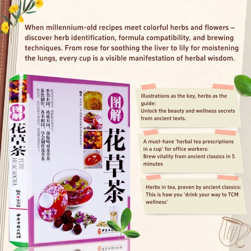 

Home tea brewing：Blooming Beauty: An Illustrated Guide to Ancient Herbal Teas from TCM Classics