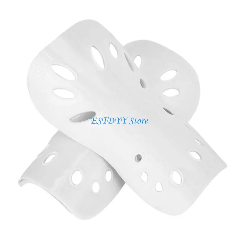 

G6DE Breathable Shin Pads Mens Football Nonslip Leg Sleeve Impacts Resistant Guards