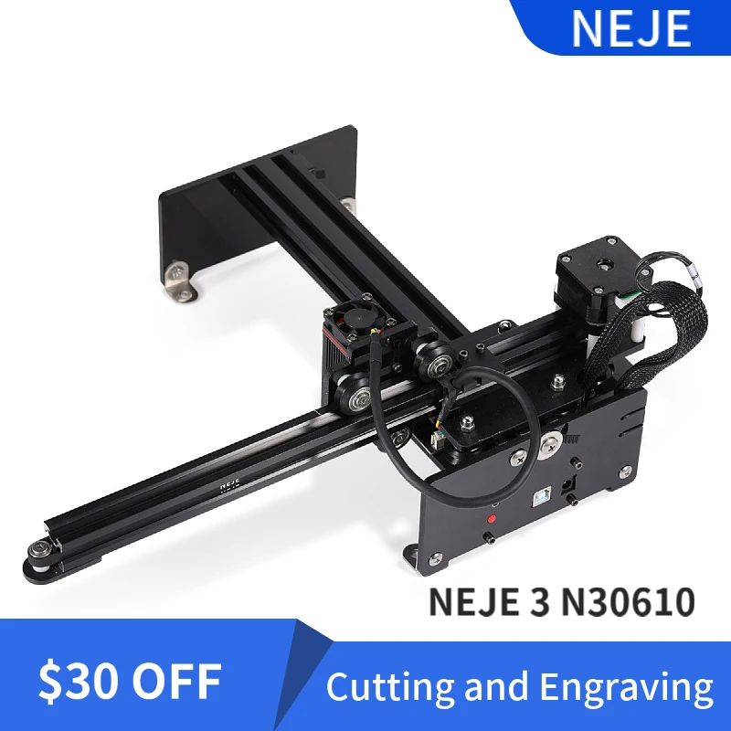 

2024 HOT SALES NEJE 3 7W N30610 laser engraving machine, CNC laser cutting machine marking machine master 2S 20W