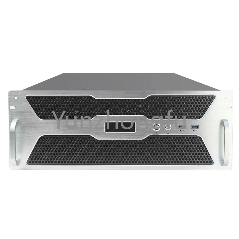 4U Industrial Computer Case Rack Mount Server Chassis with  Screen