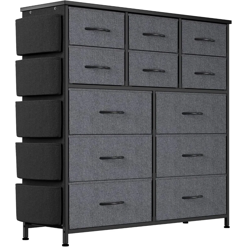 

Dresser for Bedroom with 12 Drawer, Dressers & Chests of Drawers for Hallway, Entryway, Storage Organizer, Sturdy Metal Frame