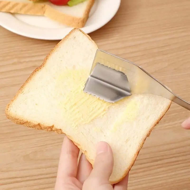 Stainless Steel Butter Cutter Set for Cheese and Jams Kitchen Tool for Smooth Spreading and Precise Cutting B03E