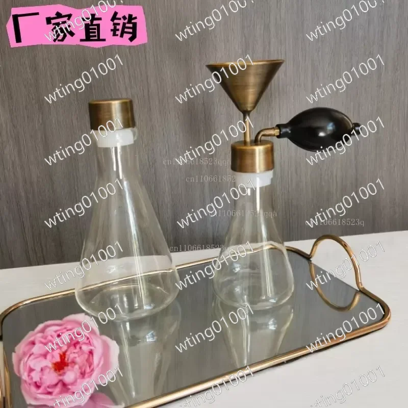 for Glass Creative Custom Scent Bottle SPA Brass Scent Instrument