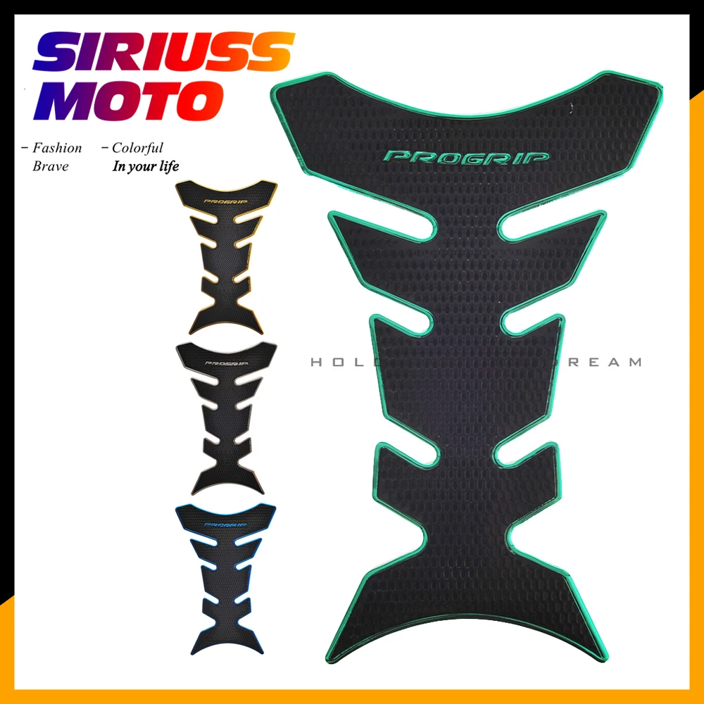 

Universal 3D Rubber Motorcycle Tank Pad Protector Sticker Case for Kawasaki ZX636 ZX 6 10R ER-6R ER-6N VERSYS Z750 Z800 Z900