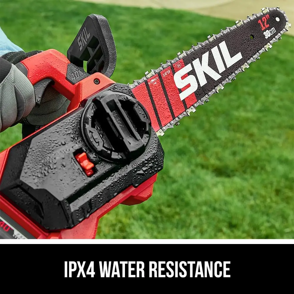 Brushless Top Handle Chain Saw Kit, inclui 2.0Ah bateria e Charger-TH1200C-11, 40V, 12"