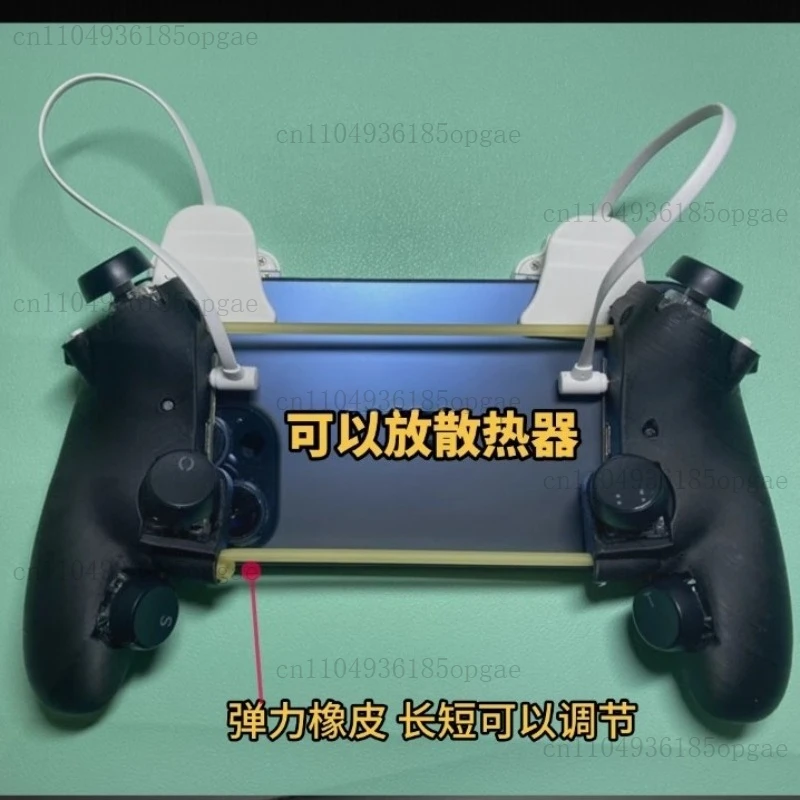 

Applicable To Phone Six 6 Keys Eight 8 Fingers Artifact Auxiliary Physical Button Continuous Multi-function Universal Handle