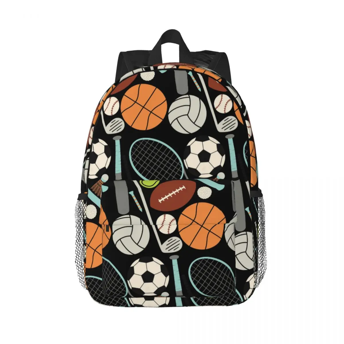 

Sports Collage Backpack Hot Sale Daypack Large Capacity Boys Girls BookBag Shoulder Bags for Men Women Children School Bag