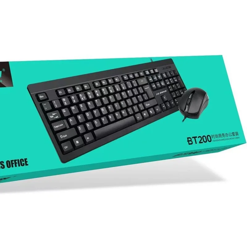 New Hot Selling Models Ice Armor Hs168 Keyboard And Mouse Set  Usb Wired Keyboard Home Office Computer Game Keyboard And Mouse