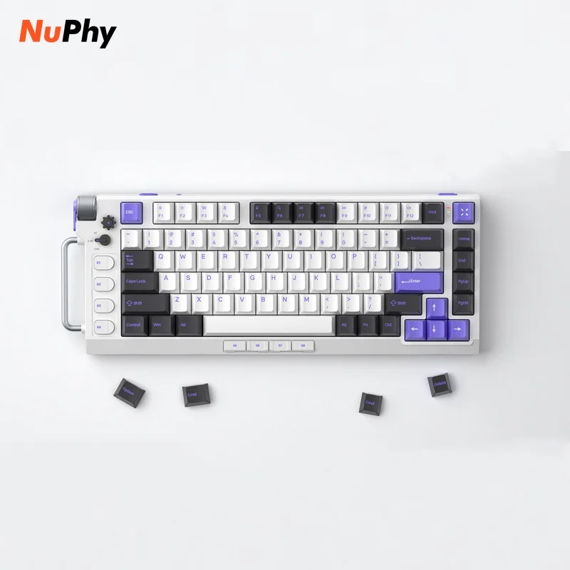 Беспроводная механическая клавиатура NuPhy Field75, игровая клавиатура с RGB-подсветкой и горячей заменой, с Mac/Windows/iPad