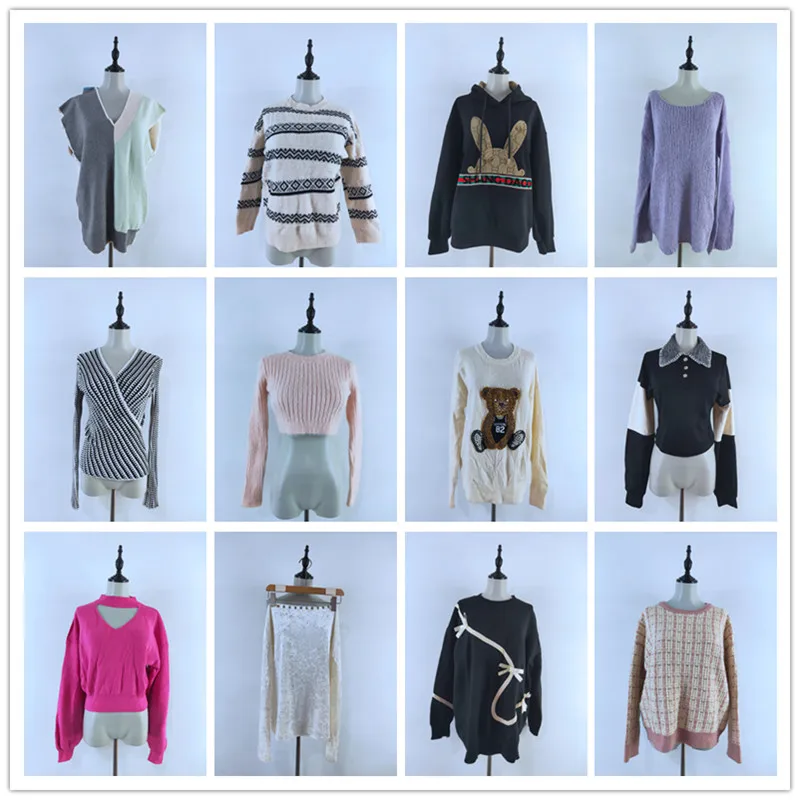 

Vintage Warm Casual Commute Sweater Unique High-End Faion Personali Match All Polyester Long Sve Striped Women's Top