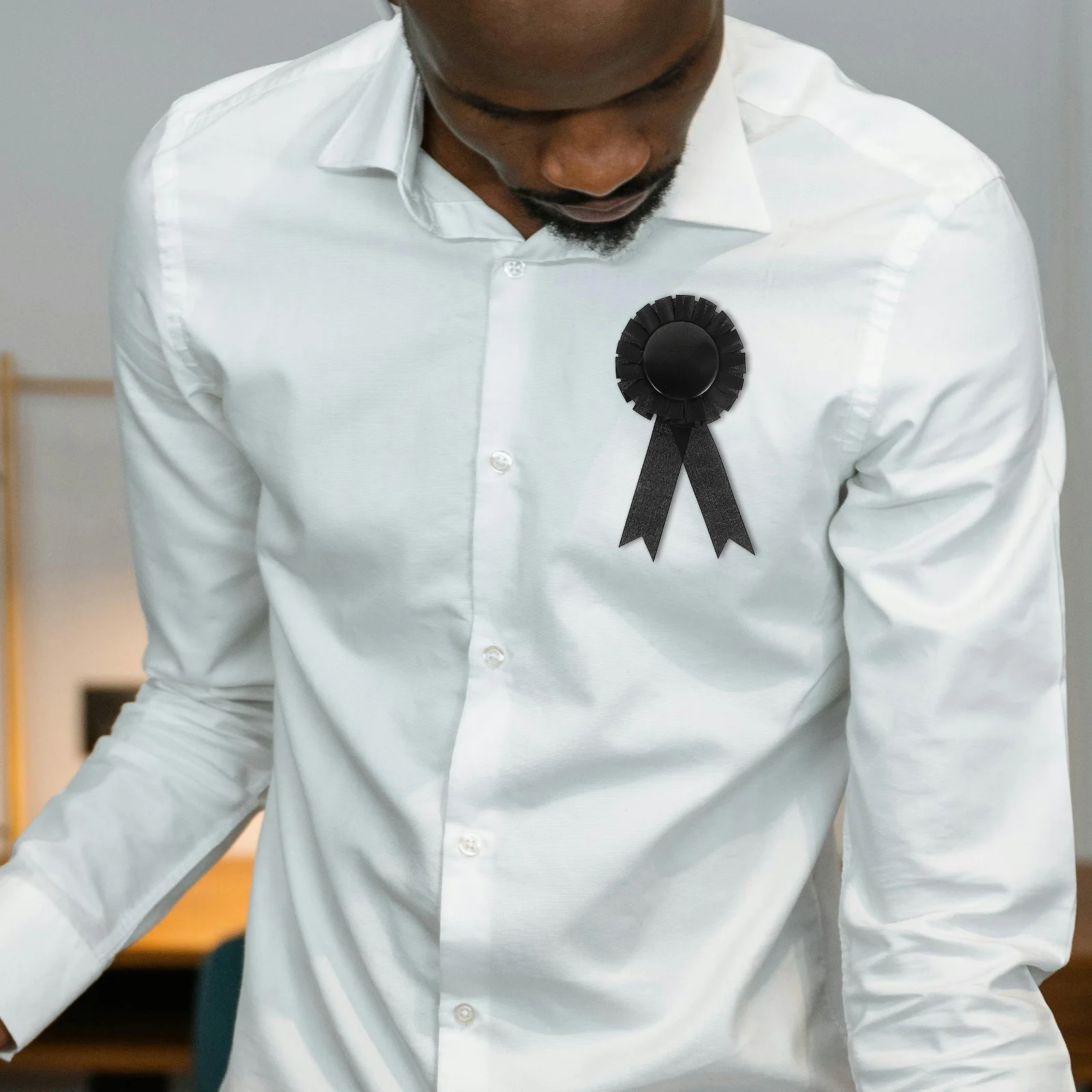 

5Pcs Blank Achievement Ribbons Tinplate Brooch Badges for Birthday Party Decorations Versatile Use Longlasting