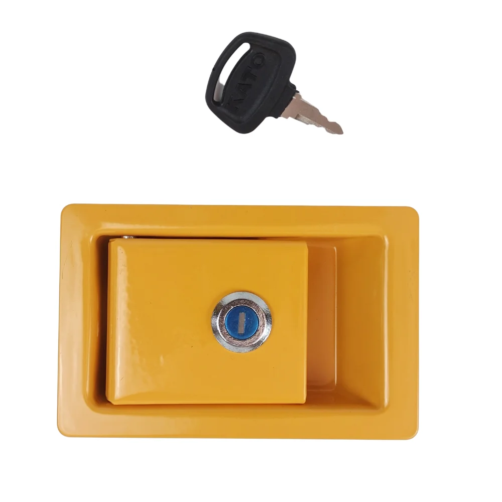 

Excavator Hydraulic Pump Side Door Latch for KATO KOMATSU KOBLCO CATERPILLAR DAEWOO 11*17CM Side Cover Lock Engine Cover Lock