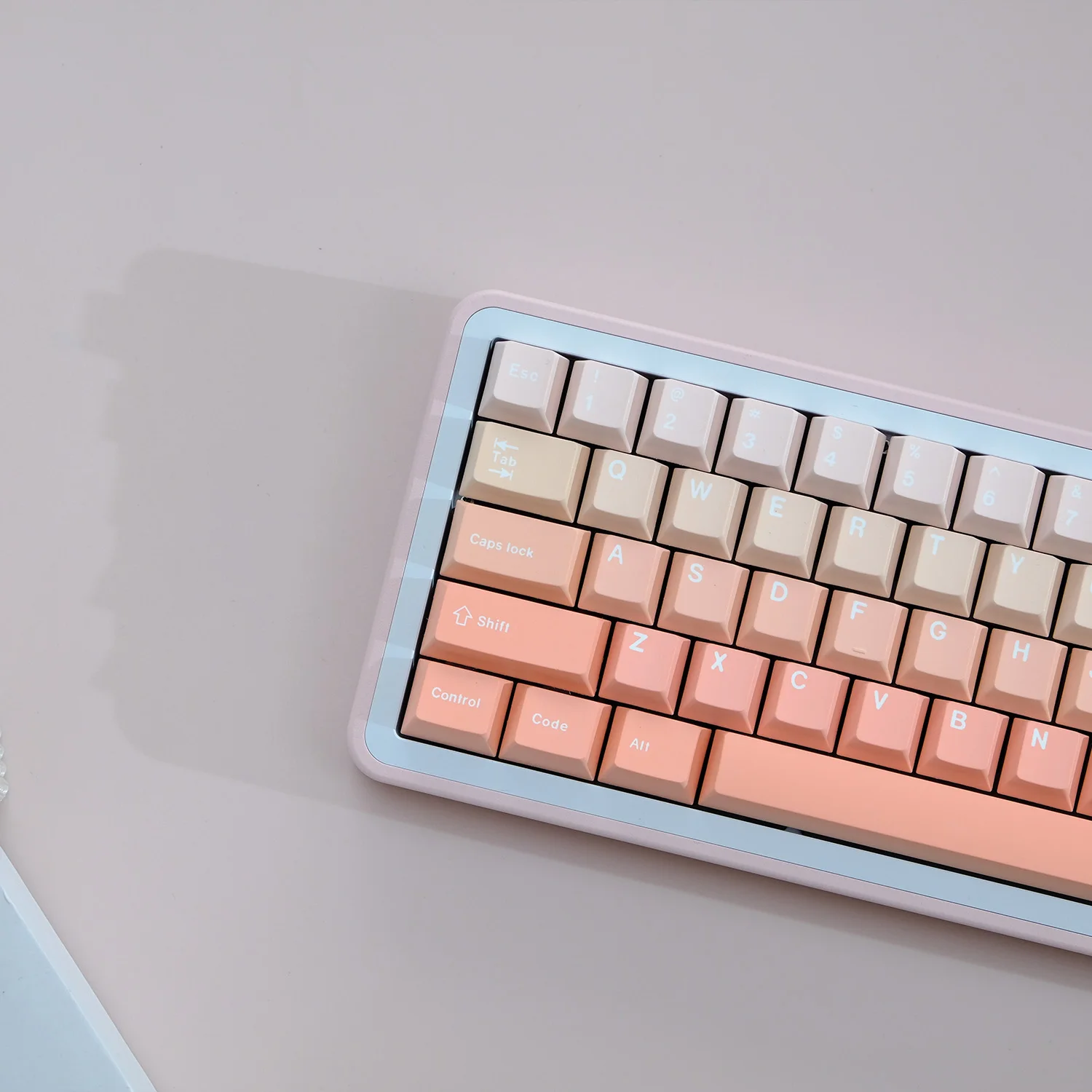 146 Keys Gradient Oranges Theme Keycap PBT Cherry Profile Keycaps for MX Switch Game DIY Custom Layout Mechanical Keyboard Gifts