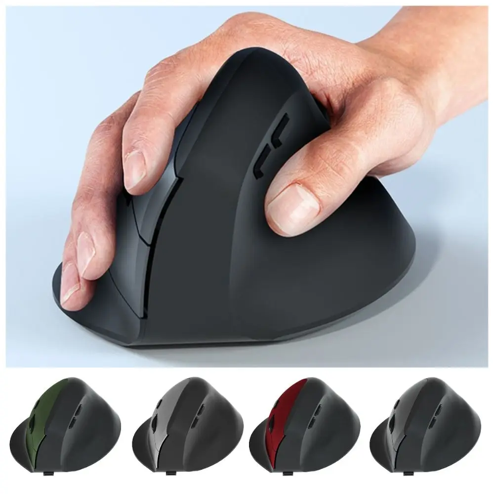 

2.4G Vertical Mouse 6 Mute Buttons 800/1200/1600DPI Ergonomic Optical Mouse Relax Portable Gaming Mice