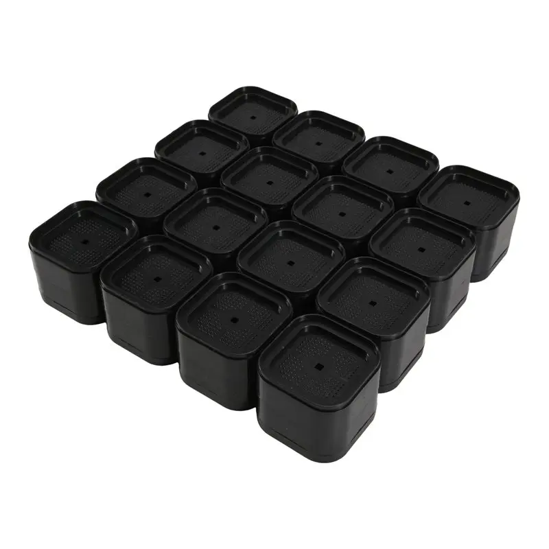 A33Z-Furniture Risers Adjustable Bed Risers 2.2 Inch Stackable Heavy Duty Bed Lifts Risers Square Bed Raising Blocks 16 Pcs