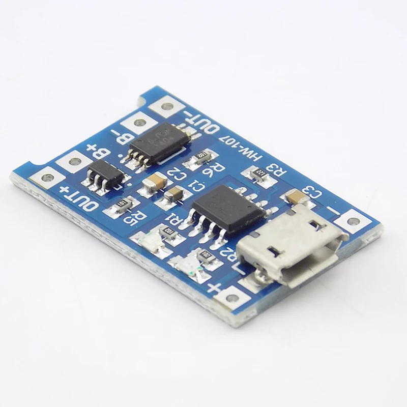 Micro USB DC 5V 1A 18650 Lithium Battery power Charger Module Overcurrent Protection Module Dual Functions TP4056 C2