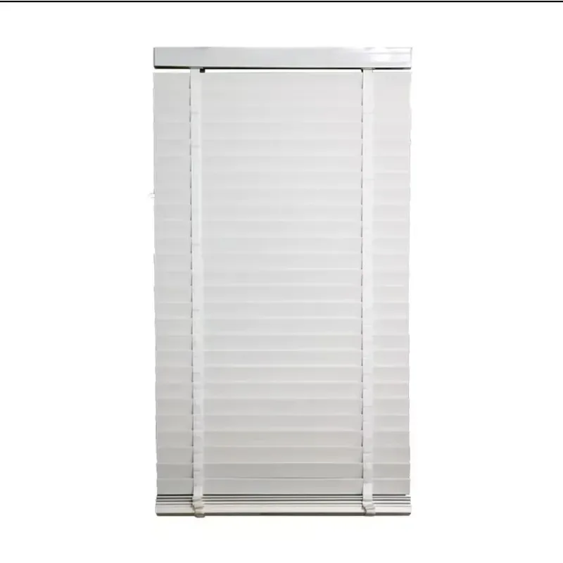2026Modern Home Automatic Built-in Vertical Electric Motor Wooden Sunscreen Blinds Curtain view 2