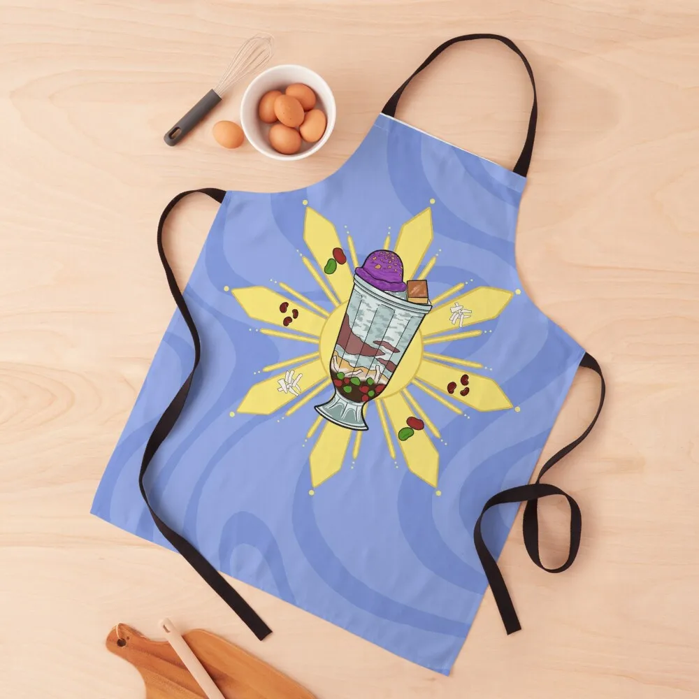 

Halo-Halo Apron home women Utensils For Kitchen Chef Accessory Apron
