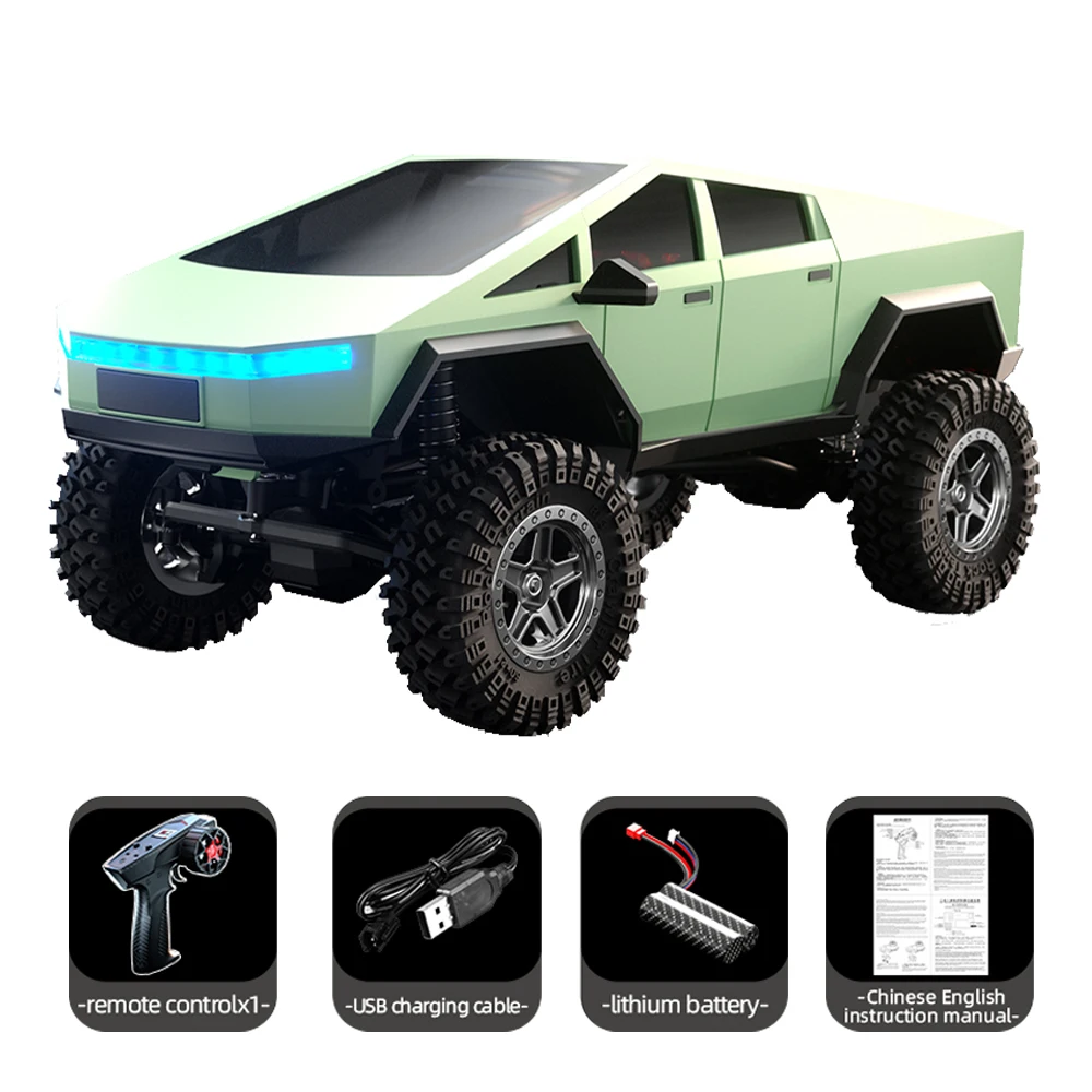 Auto RC Scala 1:18 Auto a quattro conduttori 12KM/H Auto ad alta velocità 2.4Ghz Illuminazione commutabile Simulazione completa Proporzionale Auto Rc