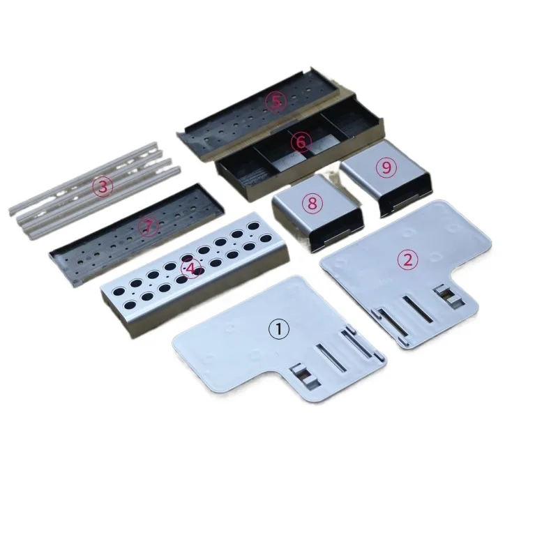 Mobile phone clock digital repair desktop tool storage box screwdriver storage rack parts tool sorting and storage view 5