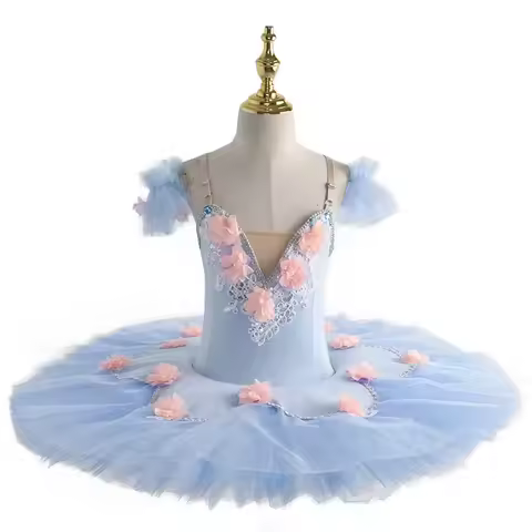 Professional Ballet Tutu Child Kids Girls Adults Pancake Tutu Giselle Paquita Ballet Costume Women Ballerina Party Dress Girls