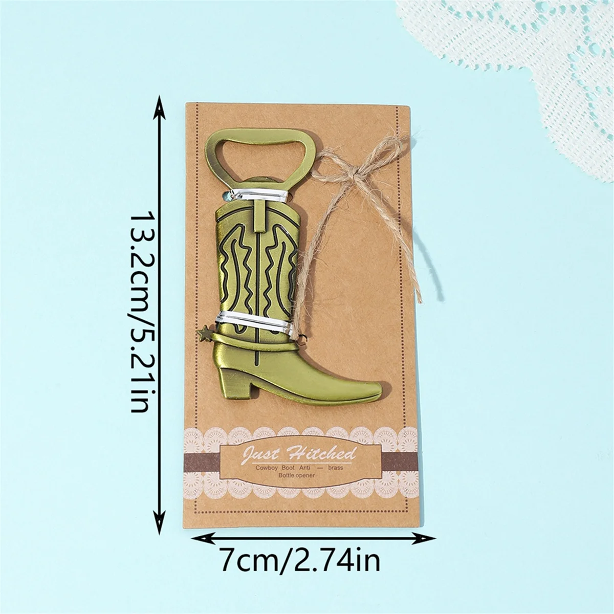 

Новая упаковка из 20 отверстий для бутылок в ковбойских сапогах, свадебные подарки, винтажные открывалки для пивных бутылок, свадебные сувениры, старый голубой