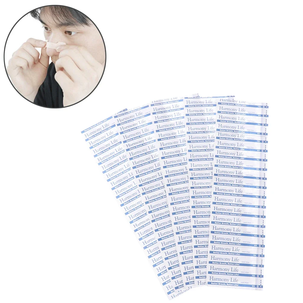 

50Pcs 55x16MM Breath Nasal Strips Right Aid Stop Snoring Nose Patch Good Sleeping Patch Easier Better Breathe HealthCare