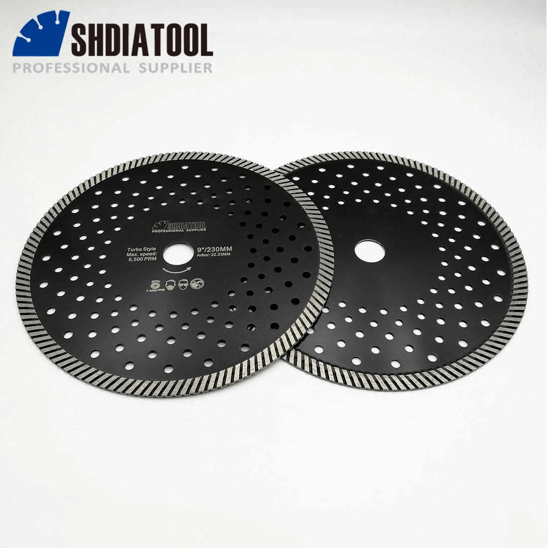 Shdiatool-花崗岩大理石コンクリート石積み石切断ブレード,230/9インチ,丸鋸刃,ディスク9インチ
