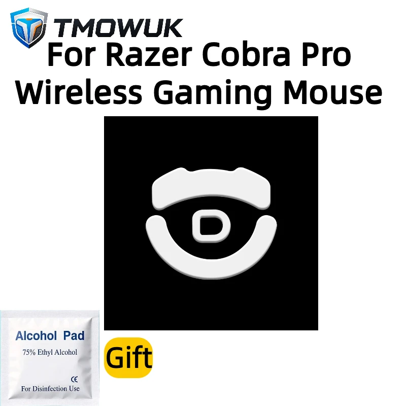 Mouse Grip Tape + PTFE Mouse Skates Combo For Razer Cobra Pro Wireless Gaming Mouse, Sweat Resistant Anti Slip Sticker - view 5
