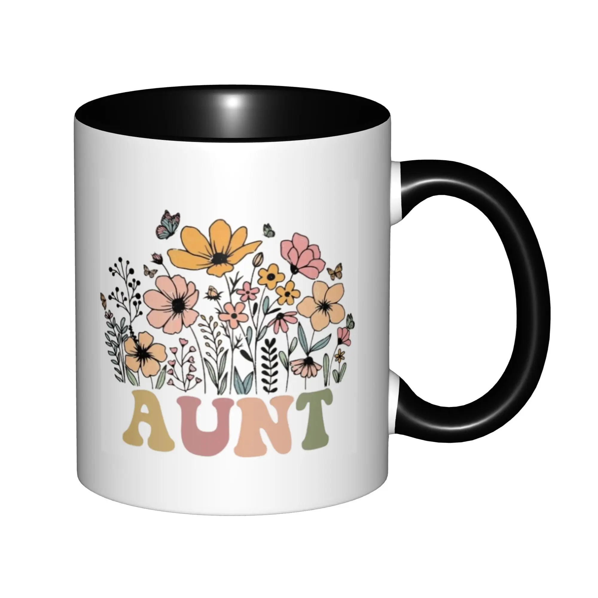 

Подарки для тети от Niece Nephew, тети Кофейные кружки на день рождения Кофейные кружки Керамические чайные чашки 11 унций