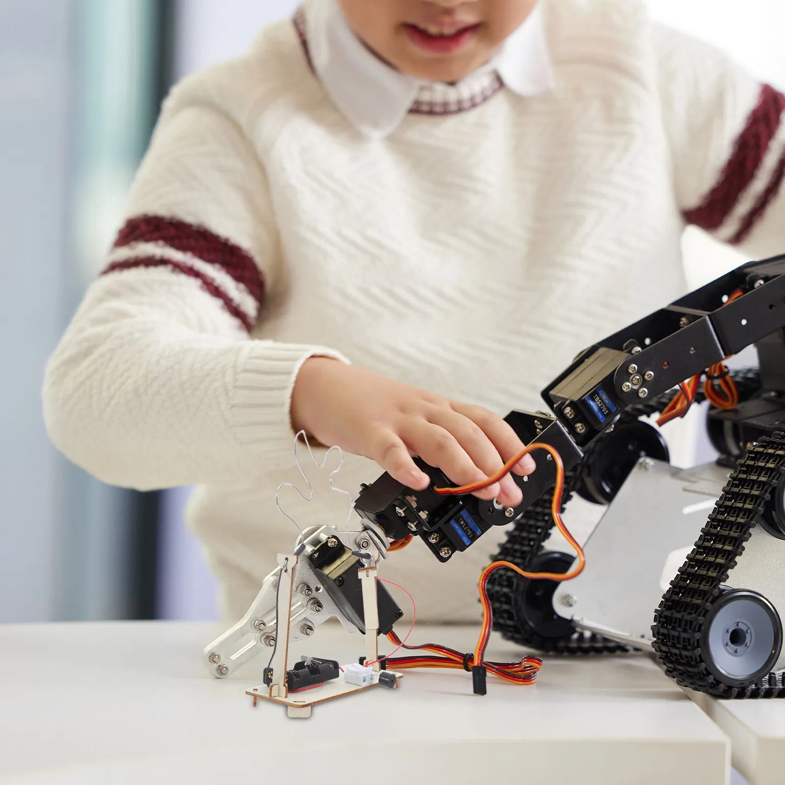 

Набор для сборки электрической петли на проводах DIY: развивающая игра на ловкость и моторику, деревянный научный набор STEM для детей и взрослых, семейный научный проект