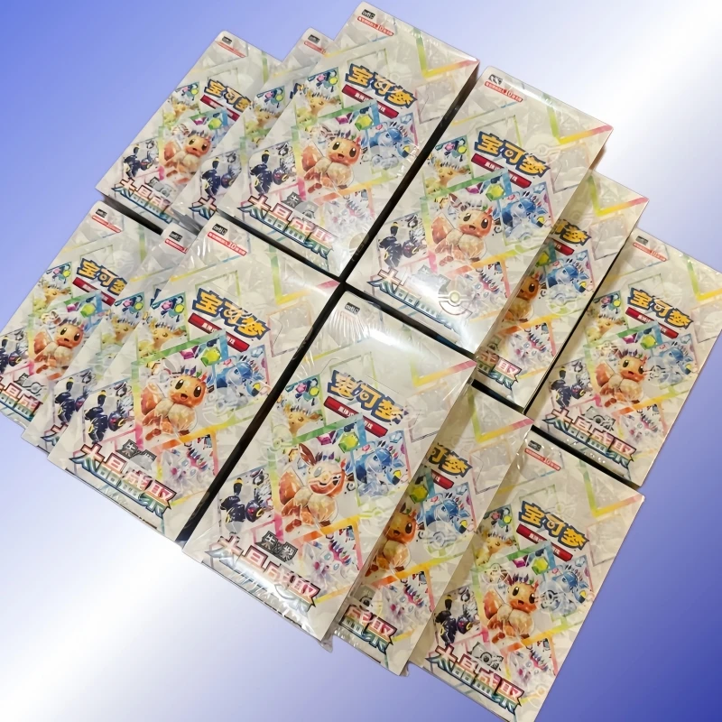 Ptcg Original Stock Ptcg Pkm Scarlet&Violet Csv9.5 Brilliant Gathering Simplified Chinese Booster Collect Cards Surprise Cards