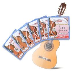 Alice A103 Strings for Classical Guitar Nylon Core Silver Plated Alloy Windings Anti-Rust Coating Guitar Accessories 1 Piece