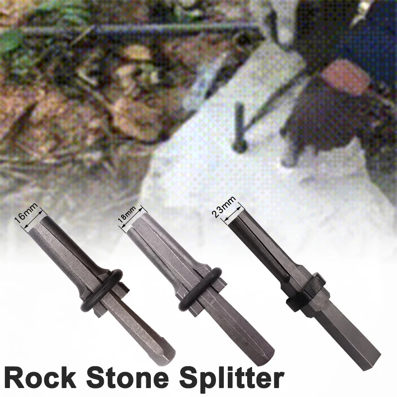 New-16/18/23mm Plug Wedges Feather Shims Concrete Rock Stone Splitter Hand Tools