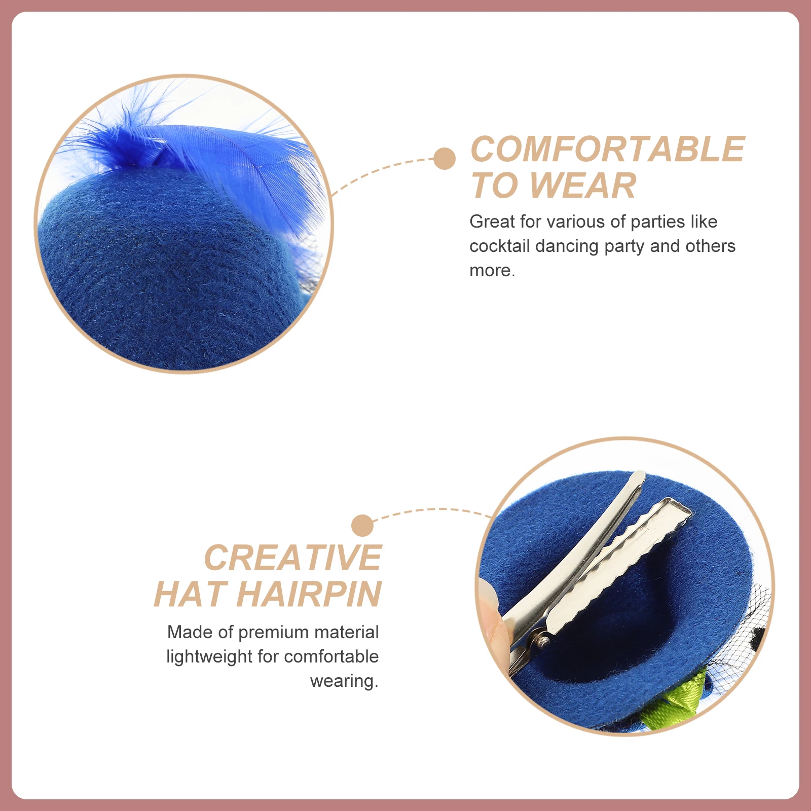 

12 шт., заколка для волос в форме шляпы, заколки для волос, мини-заколки с двойными цветами, легкие для свадьбы, выпускного вечера, свадебные заколки для волос