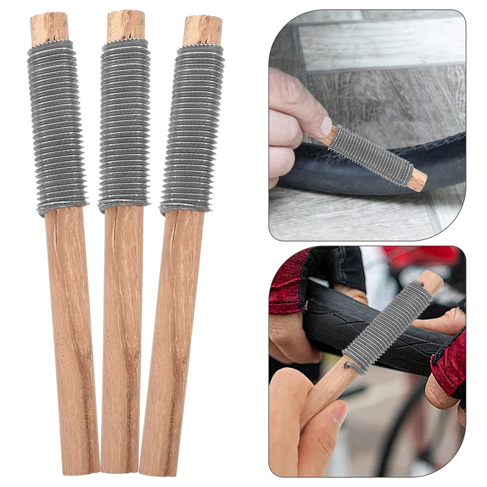 

10Pcs Bicycle Tyre Rasp File Strong Tire Tube Repair Tool Bike Inner Tube Patch File Tire Rasp Repair Kit Car Accessory