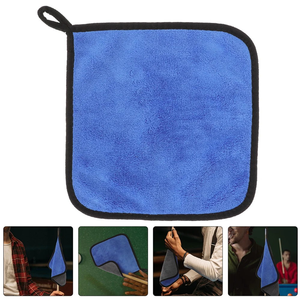 s Cleaning Cloth for Billiard Cue Shaft Smooth Stroke Reusable Towel Extend Life Pool Stick Accessories Snooker Cloth