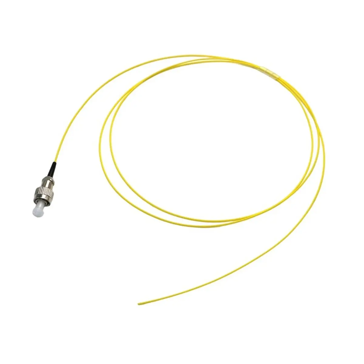 10Pcs Fiber Optic Pigtail FC/UPC SM Simplex FC/UPC 0.9MM Single Mode Bare Fiber Pigtail for Telecommunication Splicing A