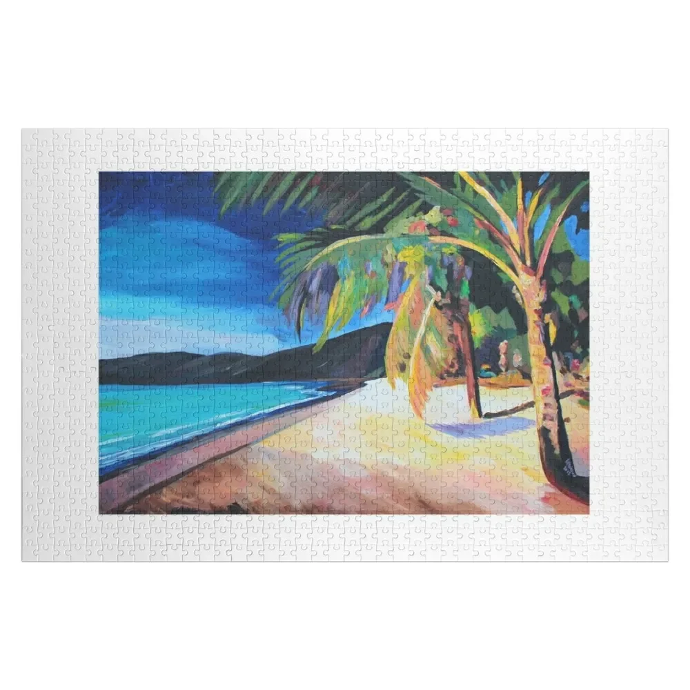 

Beach at Magen's Bay, St. Thomas, USVI - I Jigsaw Puzzle Personalized Gift Married Personalized Gifts Puzzle