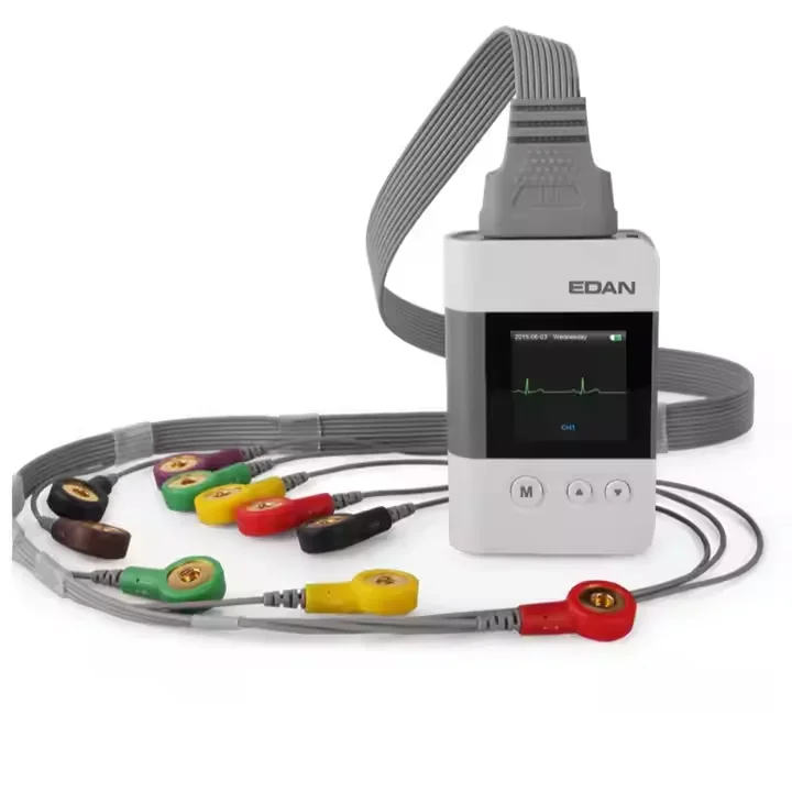 EDAN SE-201212 Channel Holter up to 8 Days Cable Heart Rate Mo nitor E c g Mon itor Holter