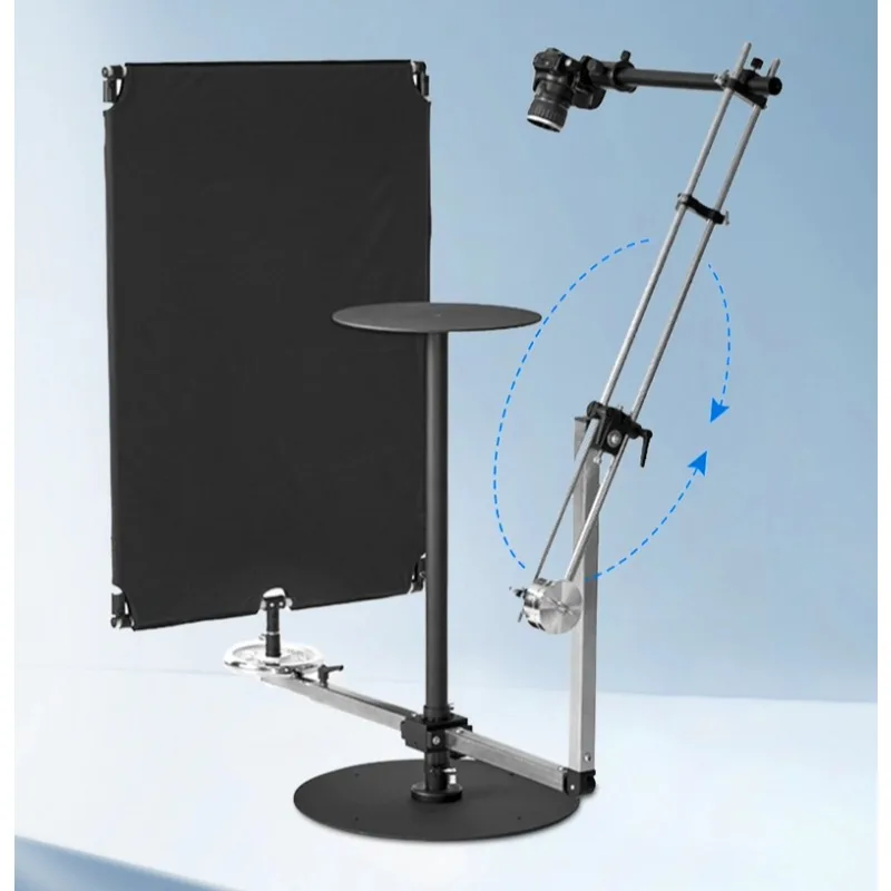 SLR camera mobile phone photography shooting table 360 ° still life surround shooting