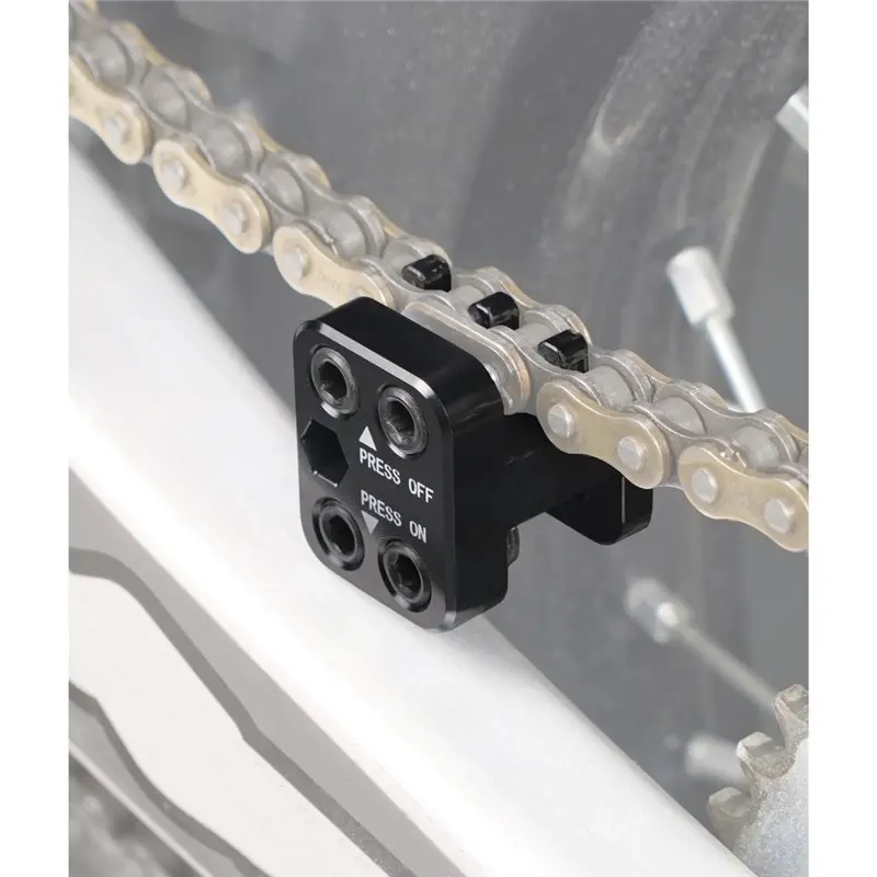 Chain Adjusting Alignment Tool Universal Motorcycle 50 Series For 520/525 530 Chain Press Master Link Side For ATV Dirt Bike