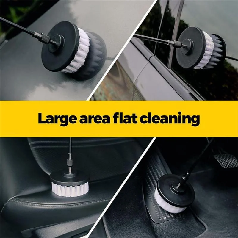 

10 шт., набор насадок для дрели, бытовая щетка для чистки пола с удлиненной насадкой