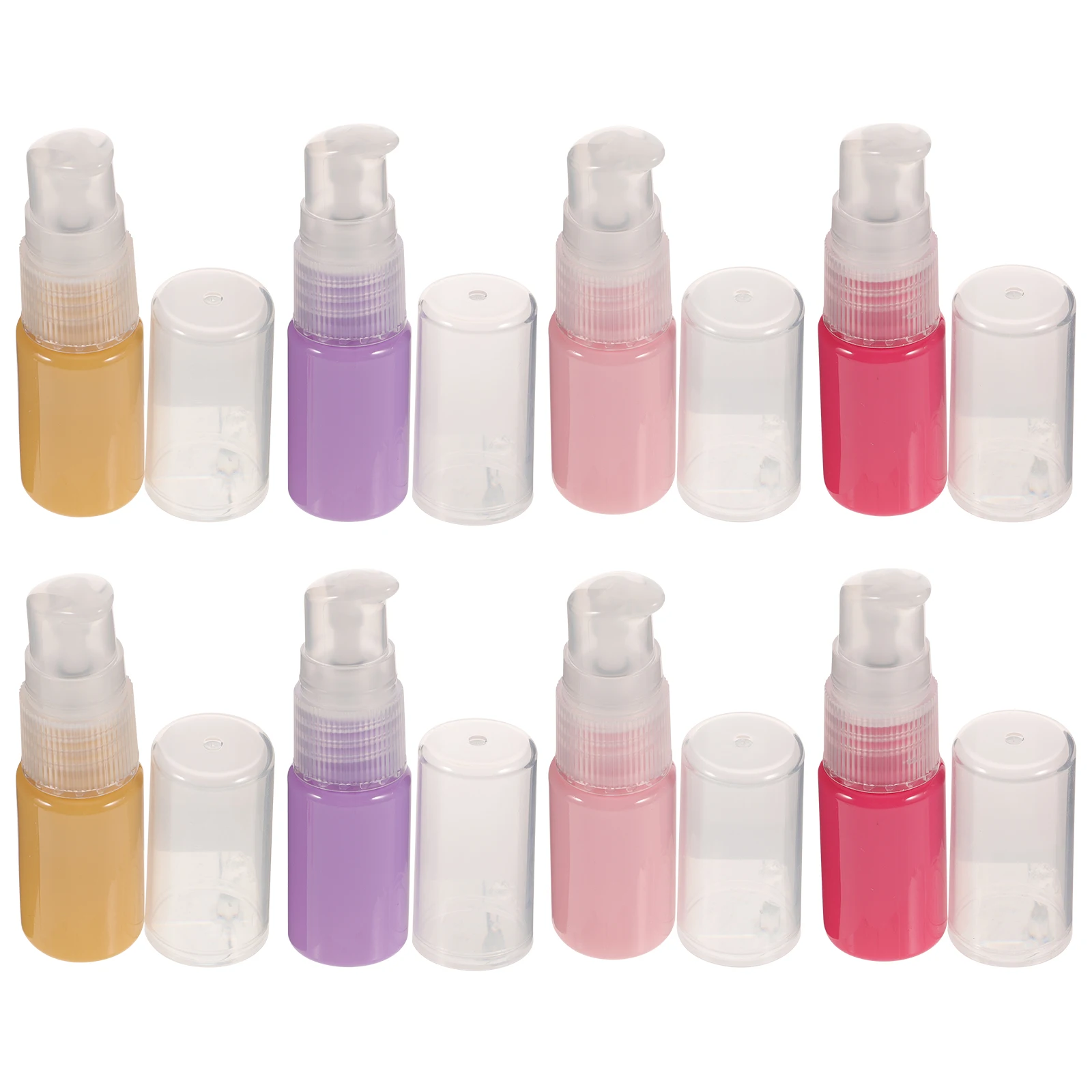 

12 Pcs Travel Bottles Trial Set Durable Safe Lotion Containers Refillable Shampoo Toiletries Camping Business Trip Outdoor Use