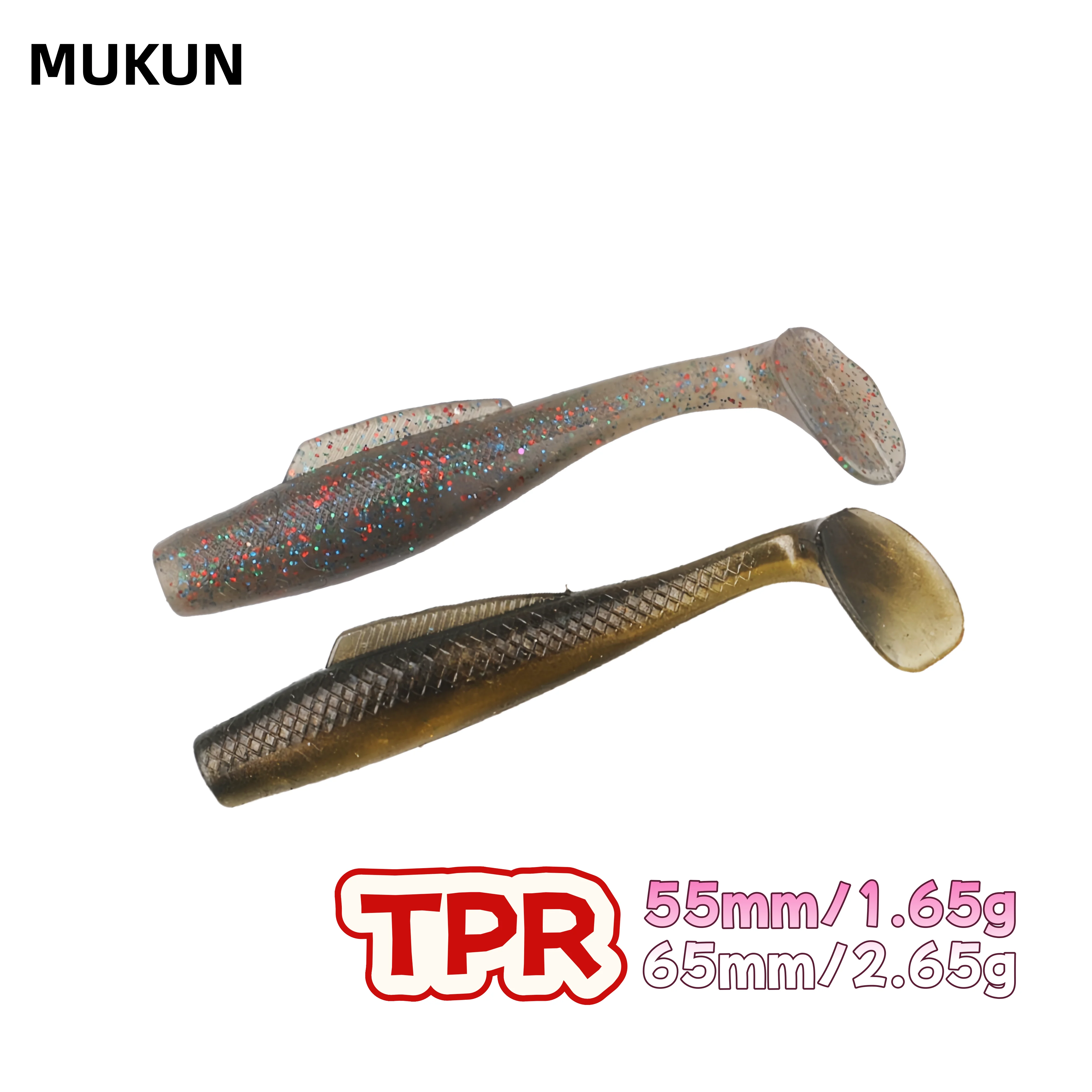 Cebo suave Swimbait silicona cola paleta – Señuelo pesca - imagen 5